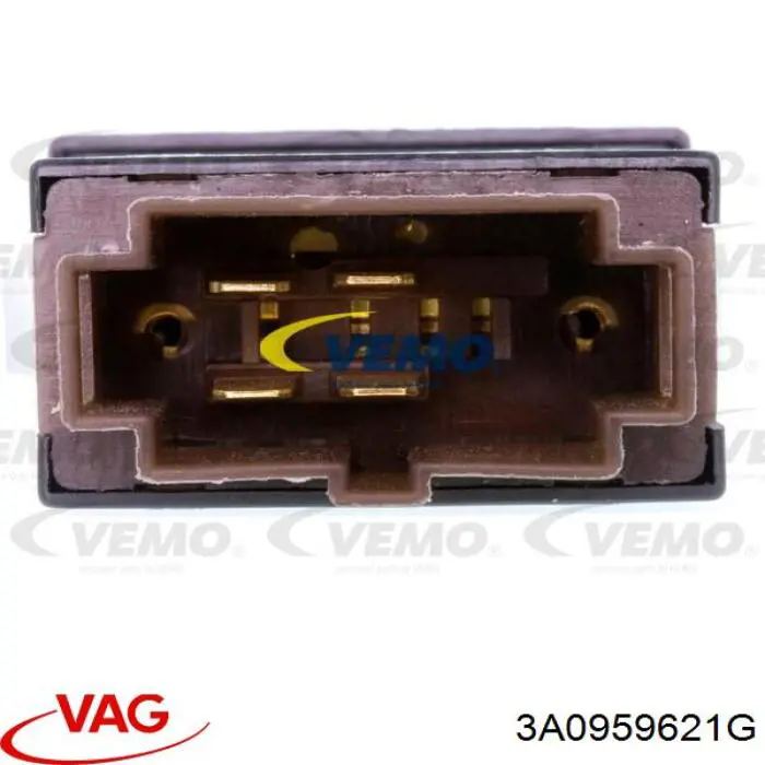 Купить 3A0959621G VAG Кнопка включения обогрева заднего стекла