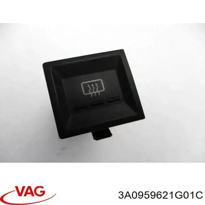 Купить 3A0959621G01C VAG Кнопка включения обогрева заднего стекла