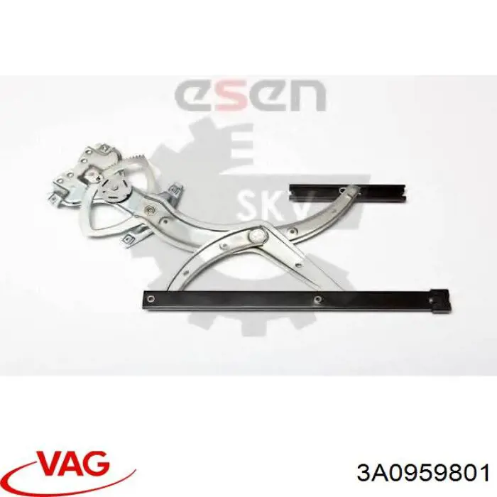 Купить 3A0959801 VAG Мотор стеклоподъемника двери передней левой