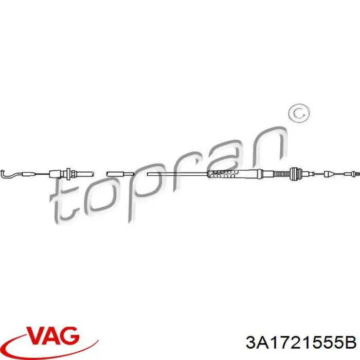 Тяга газа VAG 3A1721555B цена, от 6.00 USD