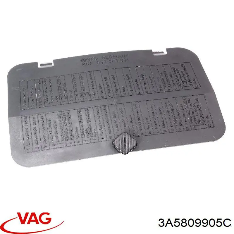 Дверка бензобака на Volkswagen Passat B3, B4 3A2, 351, 312
