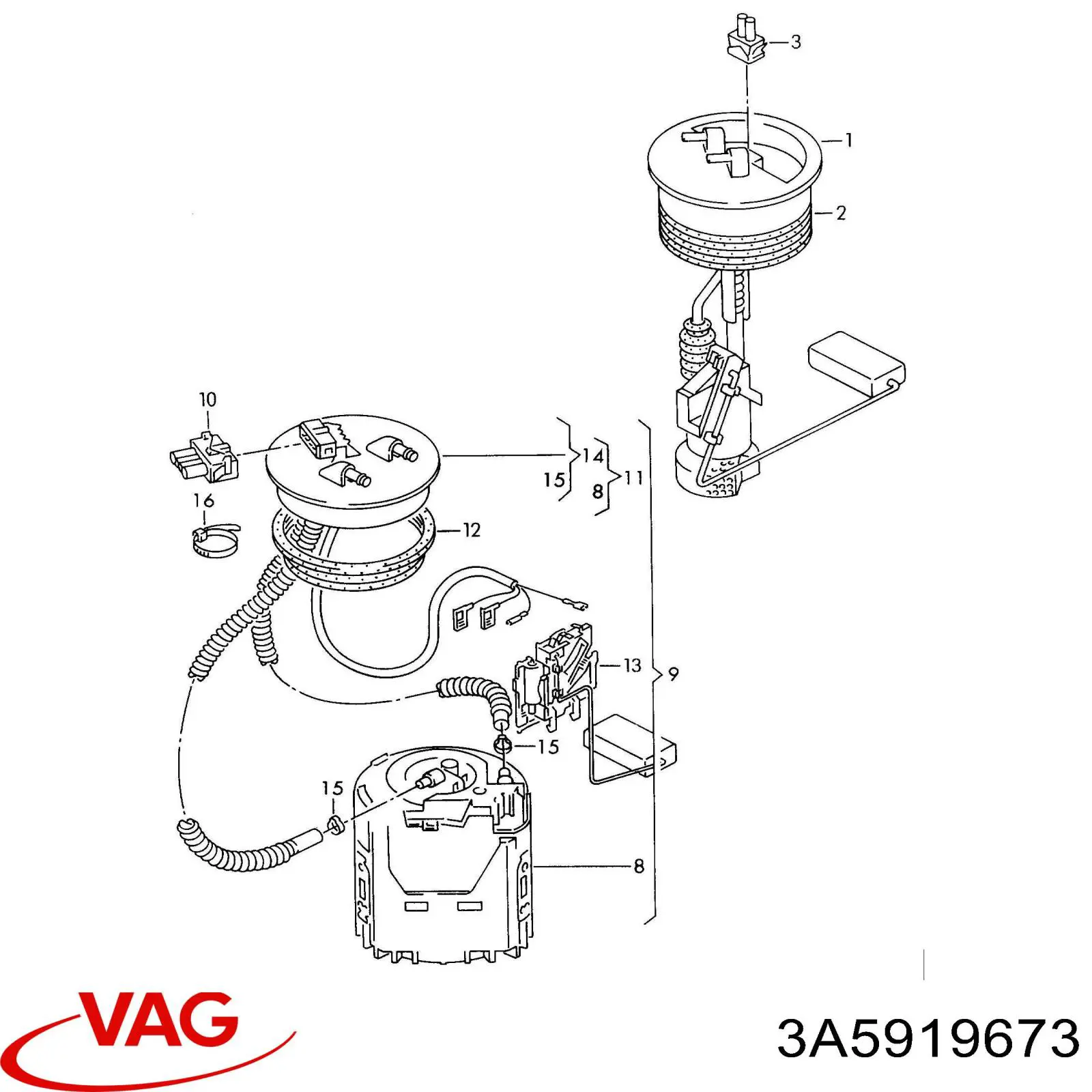  3A5919673 VAG