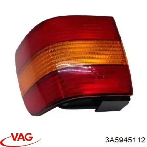 3A5945112 VAG Задний правый внешний фонарь