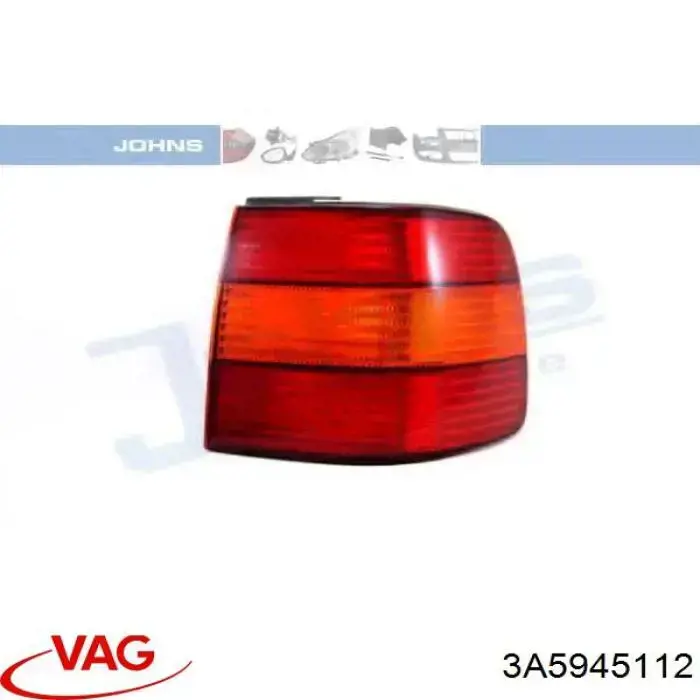 Фара задняя правая внешняя VAG 3A5945112 цена, от 13.26 USD