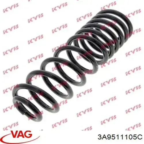 Пружина амортизатора VAG 3A9511105C цена, от 30.08 USD