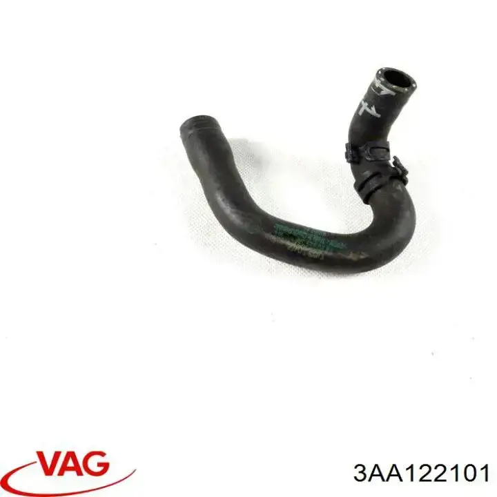 Шланг радиатора охлаждения VAG 3AA122101 цена, от 12.67 USD