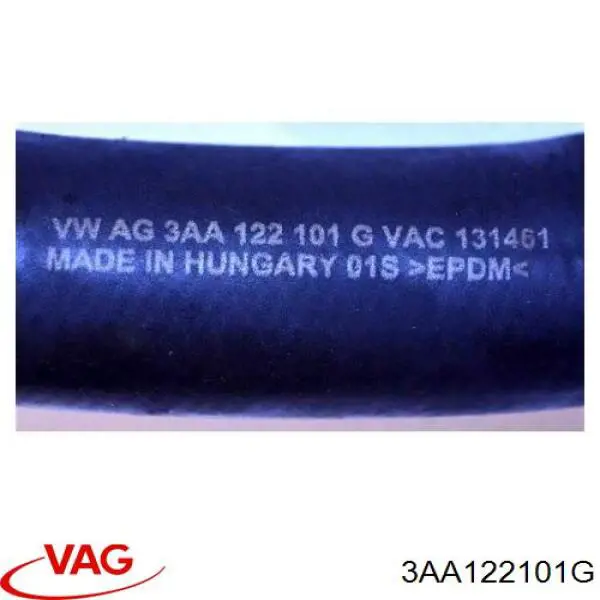Купить 3AA122101G VAG Патрубок радиатора