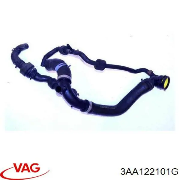 Патрубок радиатора 3AA122101G VAG
