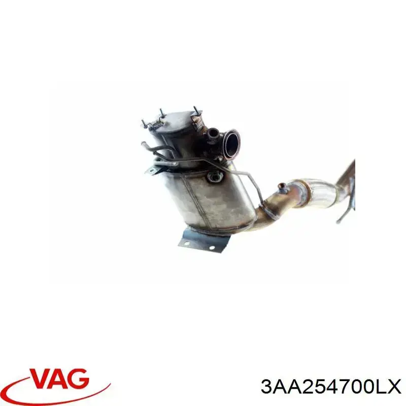 Каталитический нейтрализатор отработавших газов VAG 3AA254700LX цена, от 248.31 USD