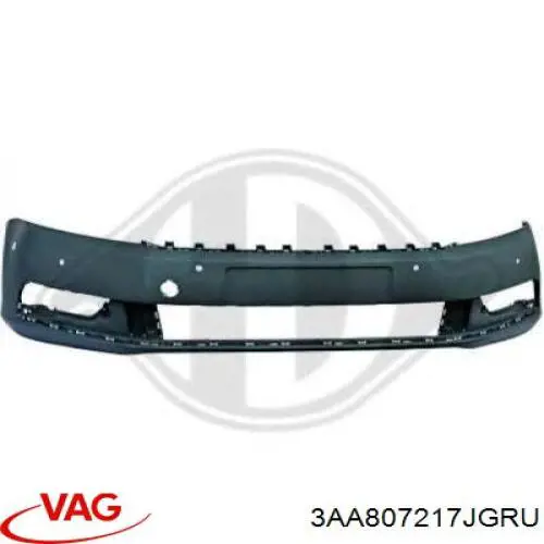 Передний бампер PVW041176BA Signeda