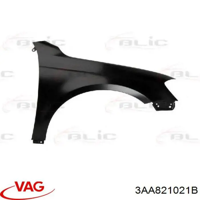 Купить 3AA821021B VAG Крыло переднее левое