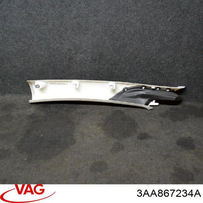 Купить 3AA867234A VAG Обшивка стойки кузова внутренняя передняя правая
