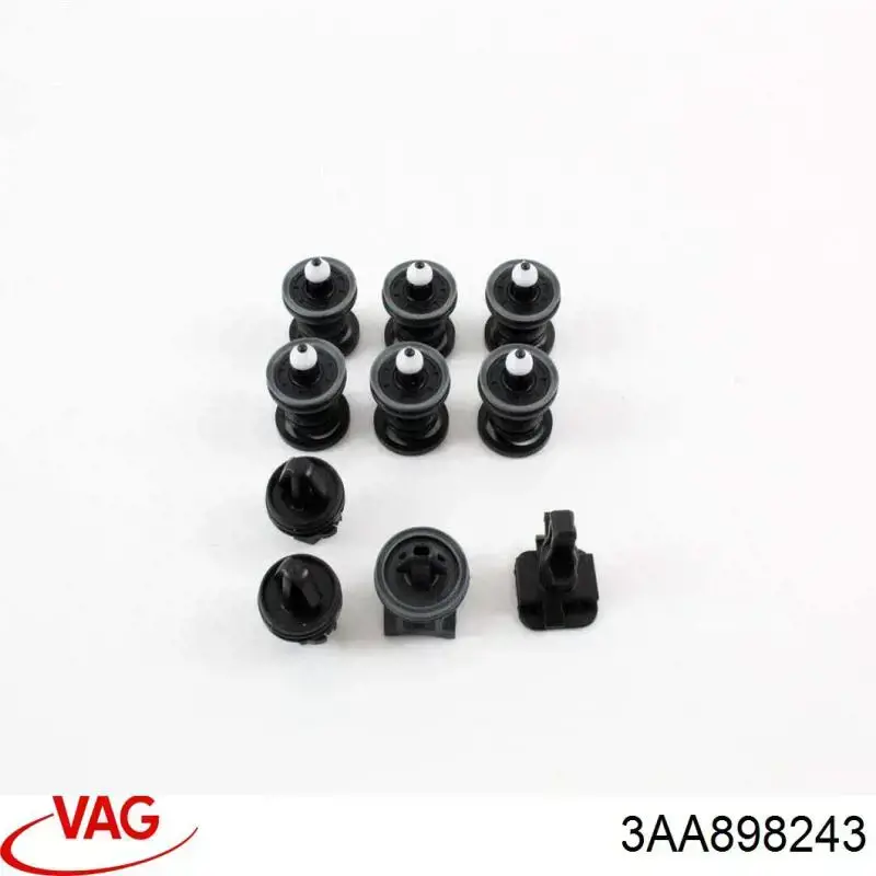 Купить 3AA898243 VAG Пистон крепления подкрылок