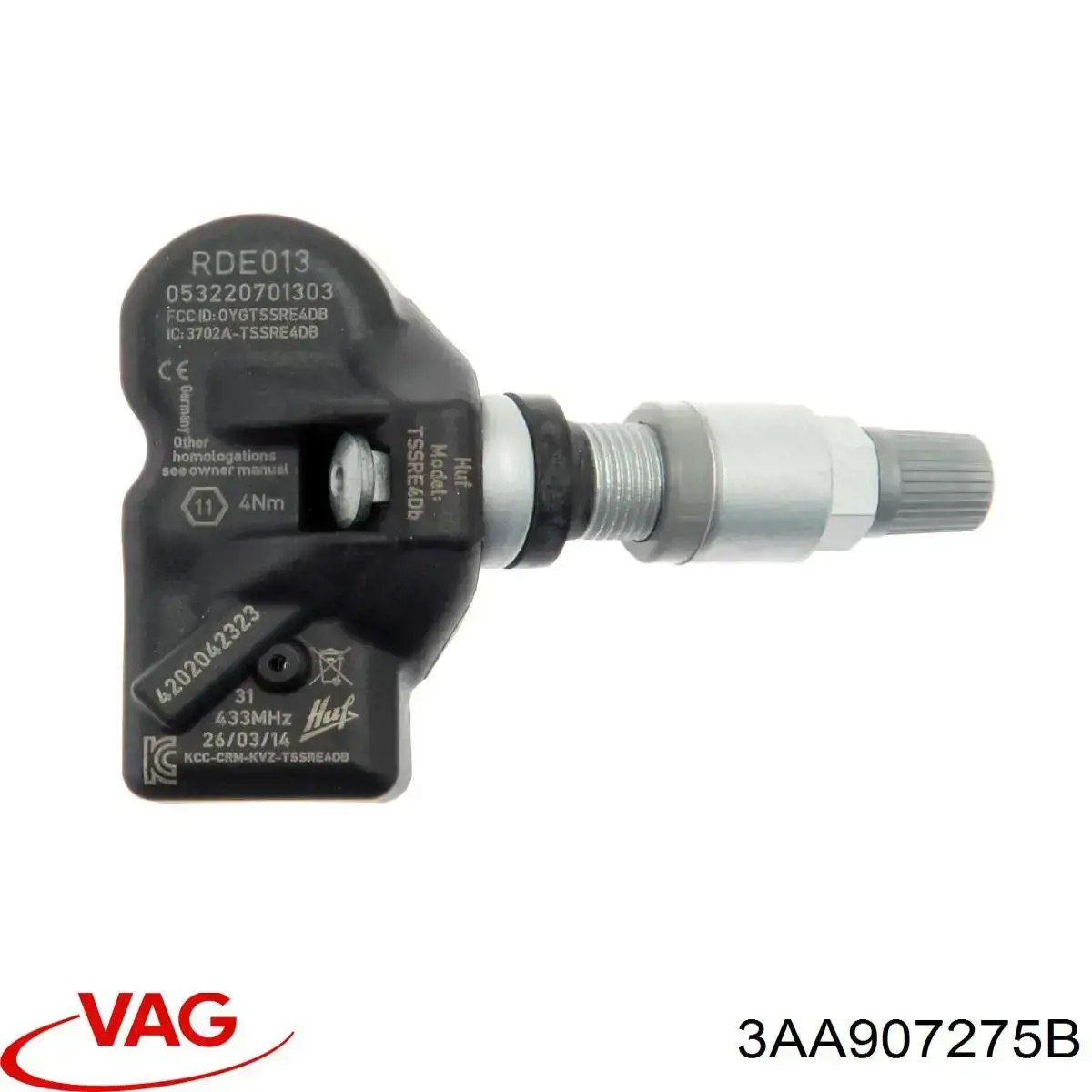 Датчик давления в шинах 3AA907275B VAG