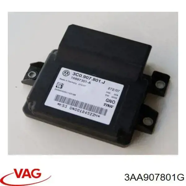 3AA907801G VAG Unidad De Control (Modulo) Del Freno De Estacionamiento Electromecanico original y equivalente