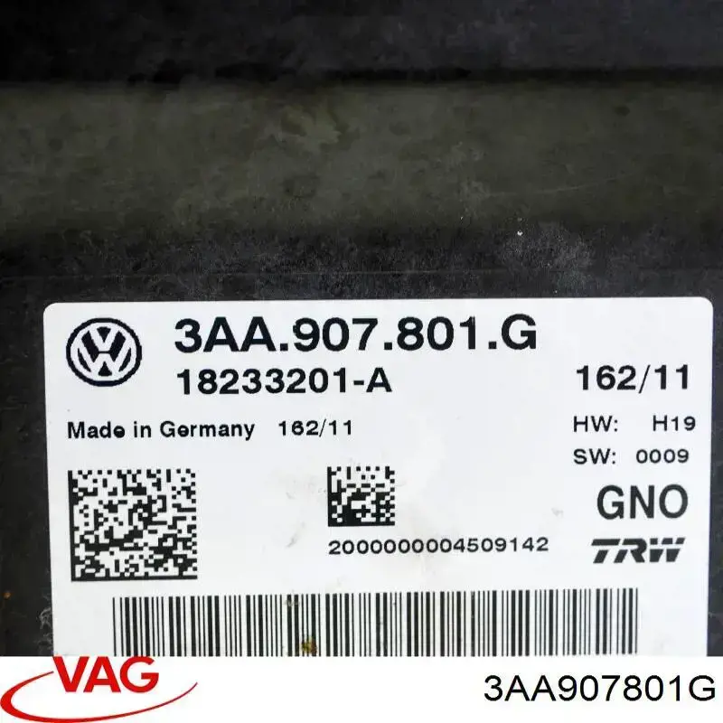 Блок управления стояночного тормоза 3AA907801G VAG