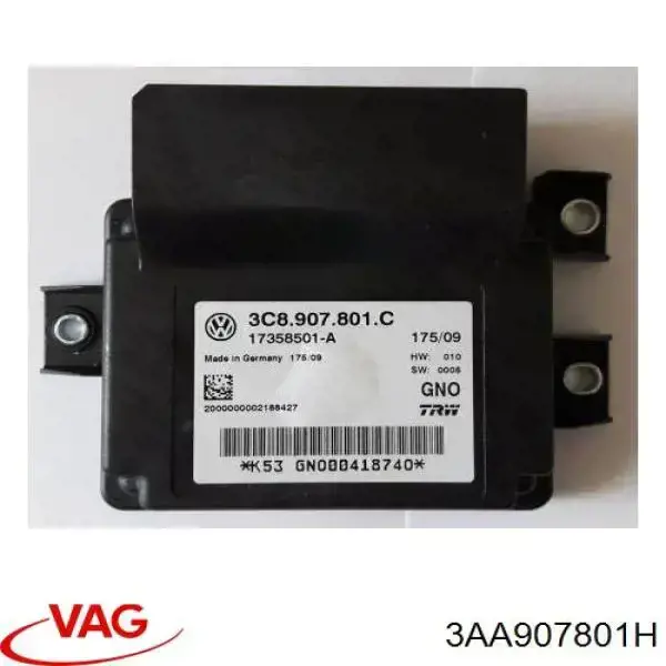 3AA907801H VAG Unidad De Control (Modulo) Del Freno De Estacionamiento Electromecanico original y equivalente