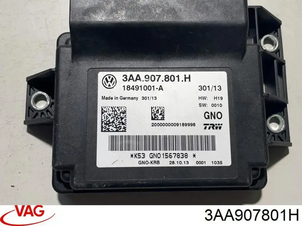 Купить 3AA907801H VAG Блок управления стояночного тормоза