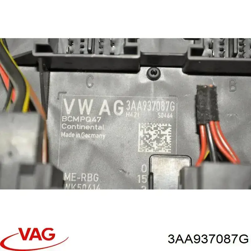 3AA937087G VAG Блок управления систем комфорта