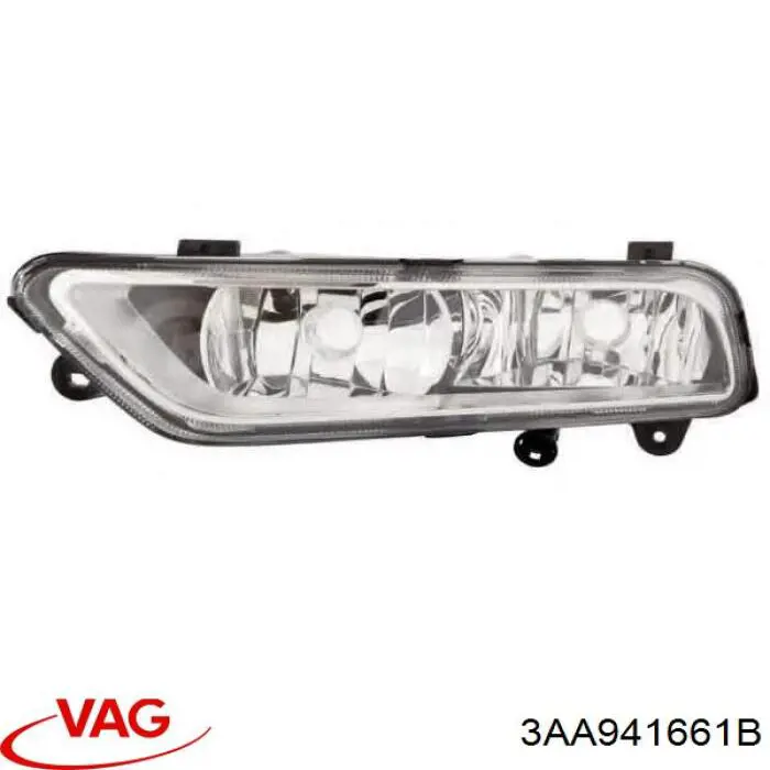 Фара противотуманная левая 3AA941661B VAG