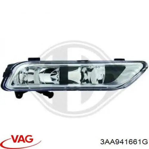 Купить 3AA941661G VAG Противотуманка левая