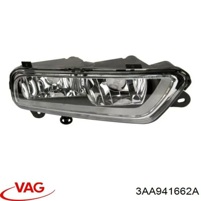 Фара противотуманная, правая VAG 3AA941662A цена, от 30.65 USD