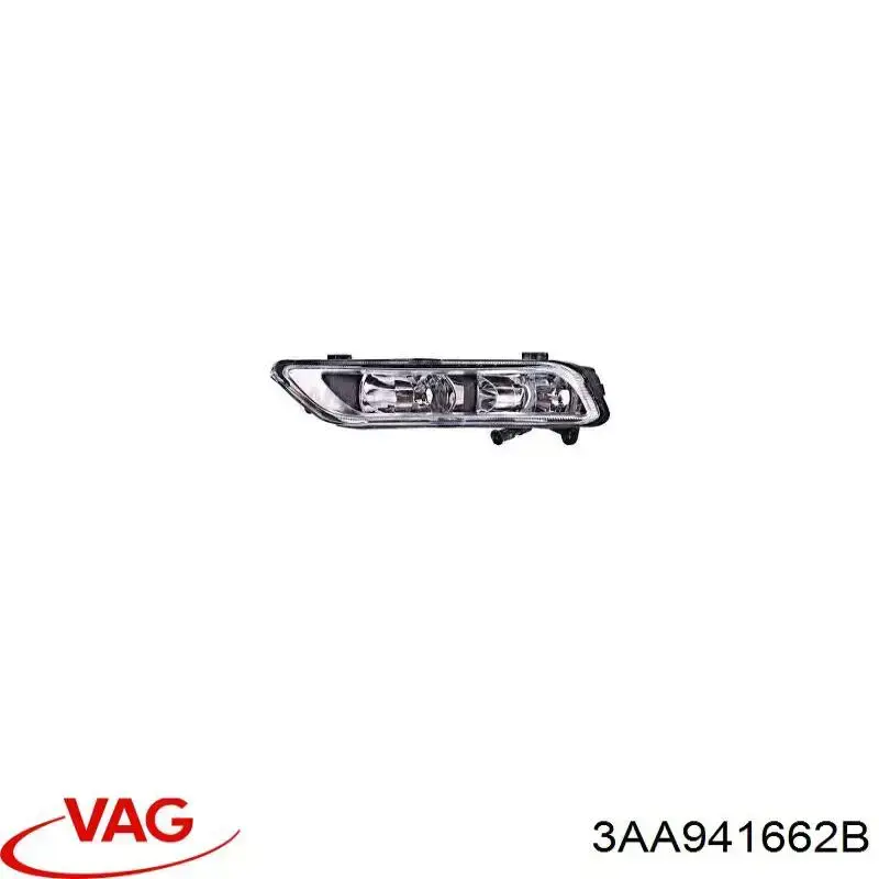Правая противотуманная фара VAG 3AA941662B