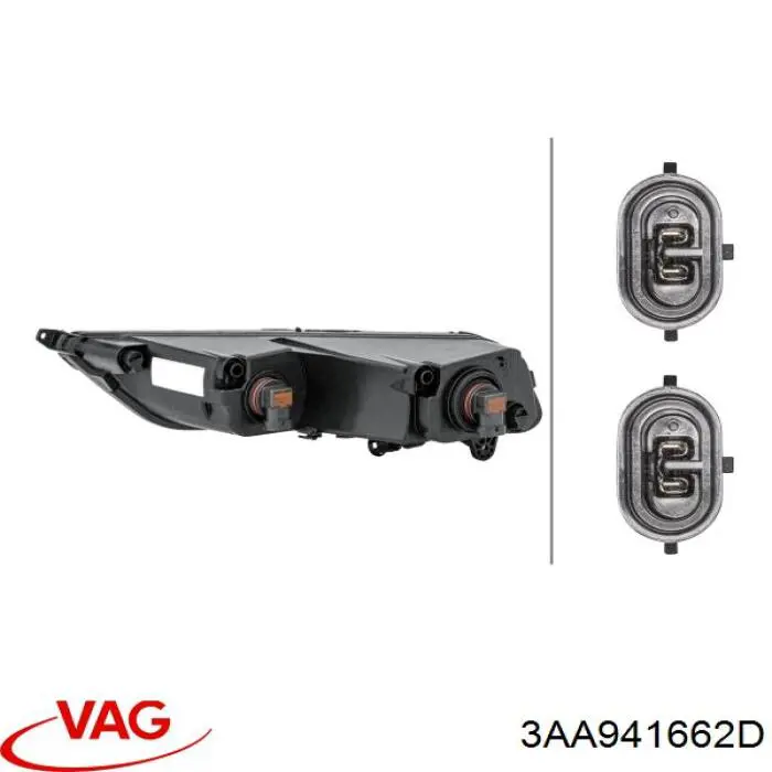Фара противотуманная, правая FPS FP7423H6P цена, от 24.88 USD