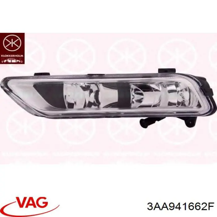Купить 3AA941662F VAG Туманка правая
