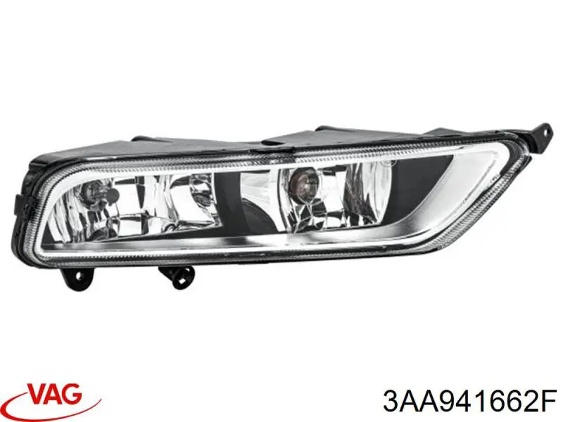 Фара противотуманная, правая VAG 3AA941662F цена, от 30.48 USD