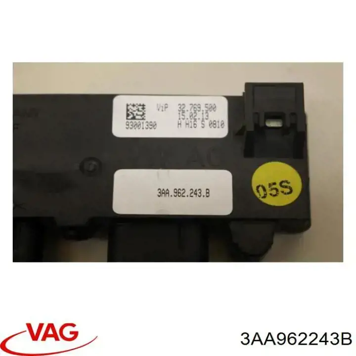 Купить 3AA962243A VAG Модуль управления (ЭБУ) открытия крышки багажника (двери 3/5-й задней)