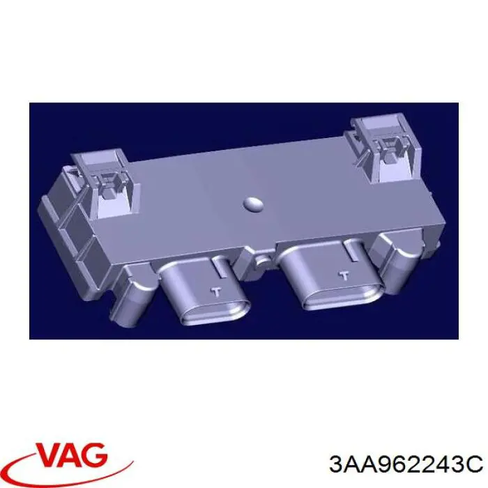 Блок управления открытия крышки багажника VAG 3AA962243A