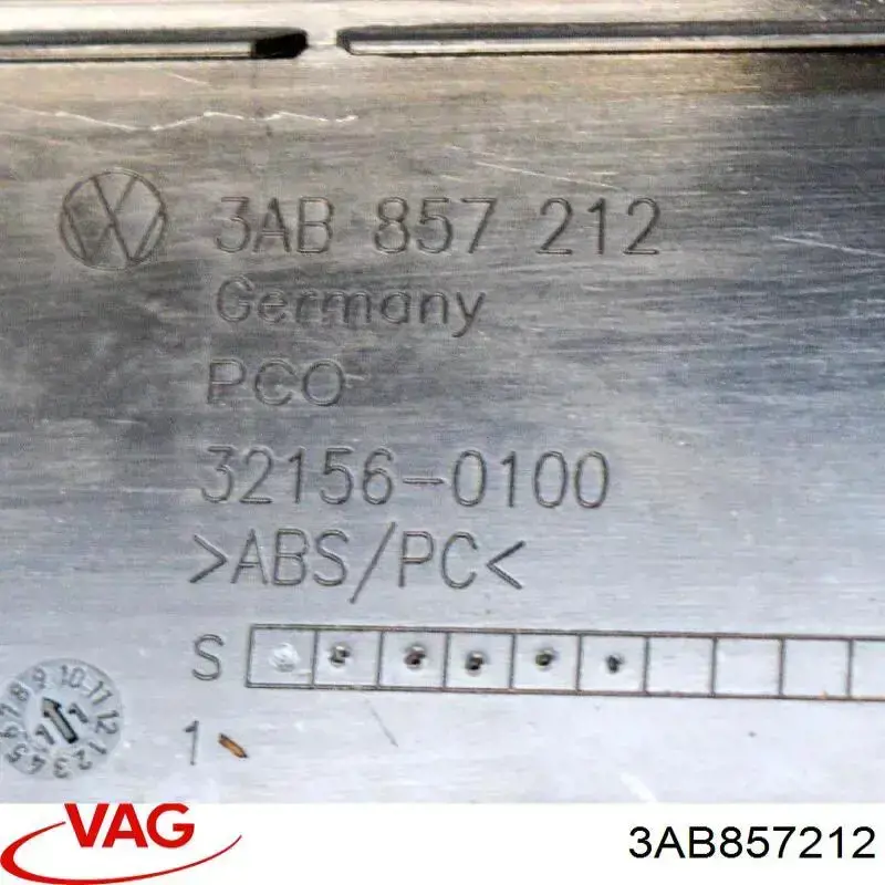Купить 3AB857212 VAG 