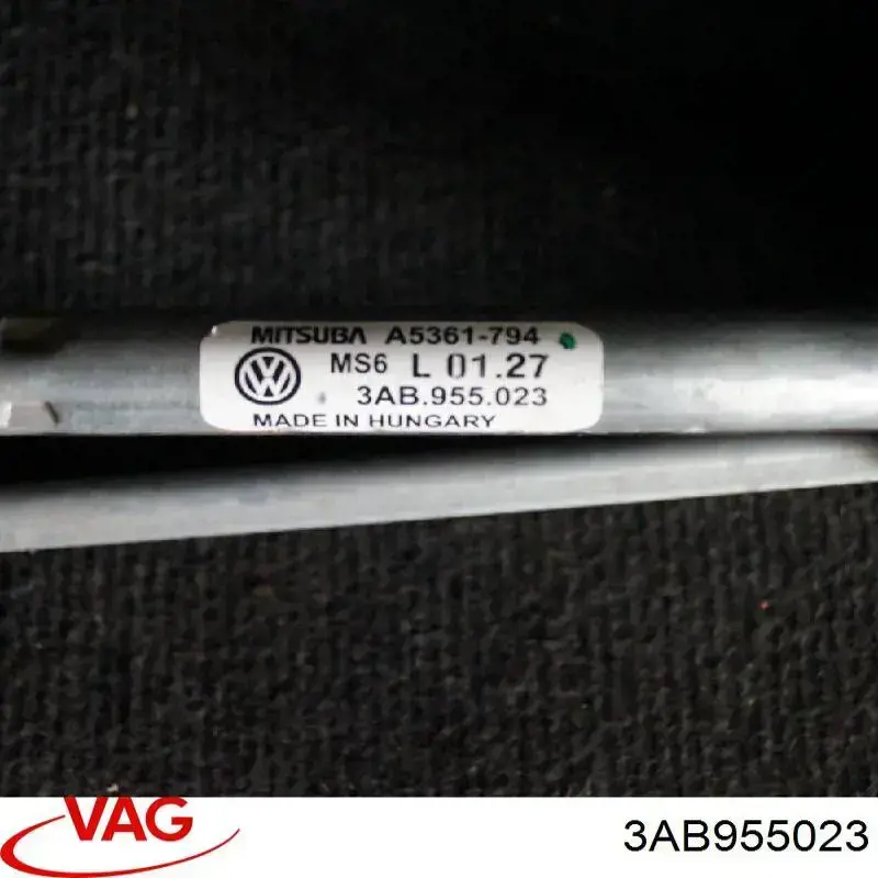 Трапеция щеток лобового стекла VAG 3AB955023 цена, от 33.75 USD