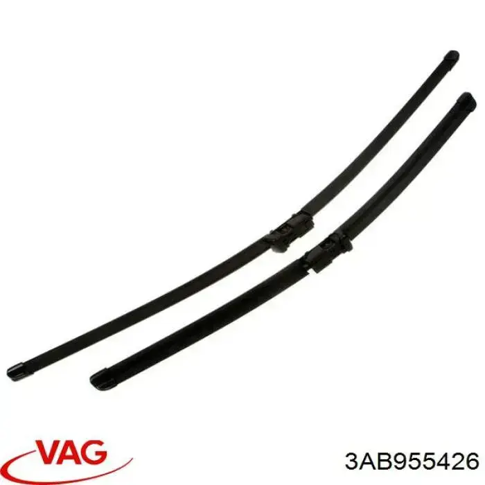 Щетка-дворник лобового стекла, пассажирская VAG 3AB955426 цена, от 56.43 USD