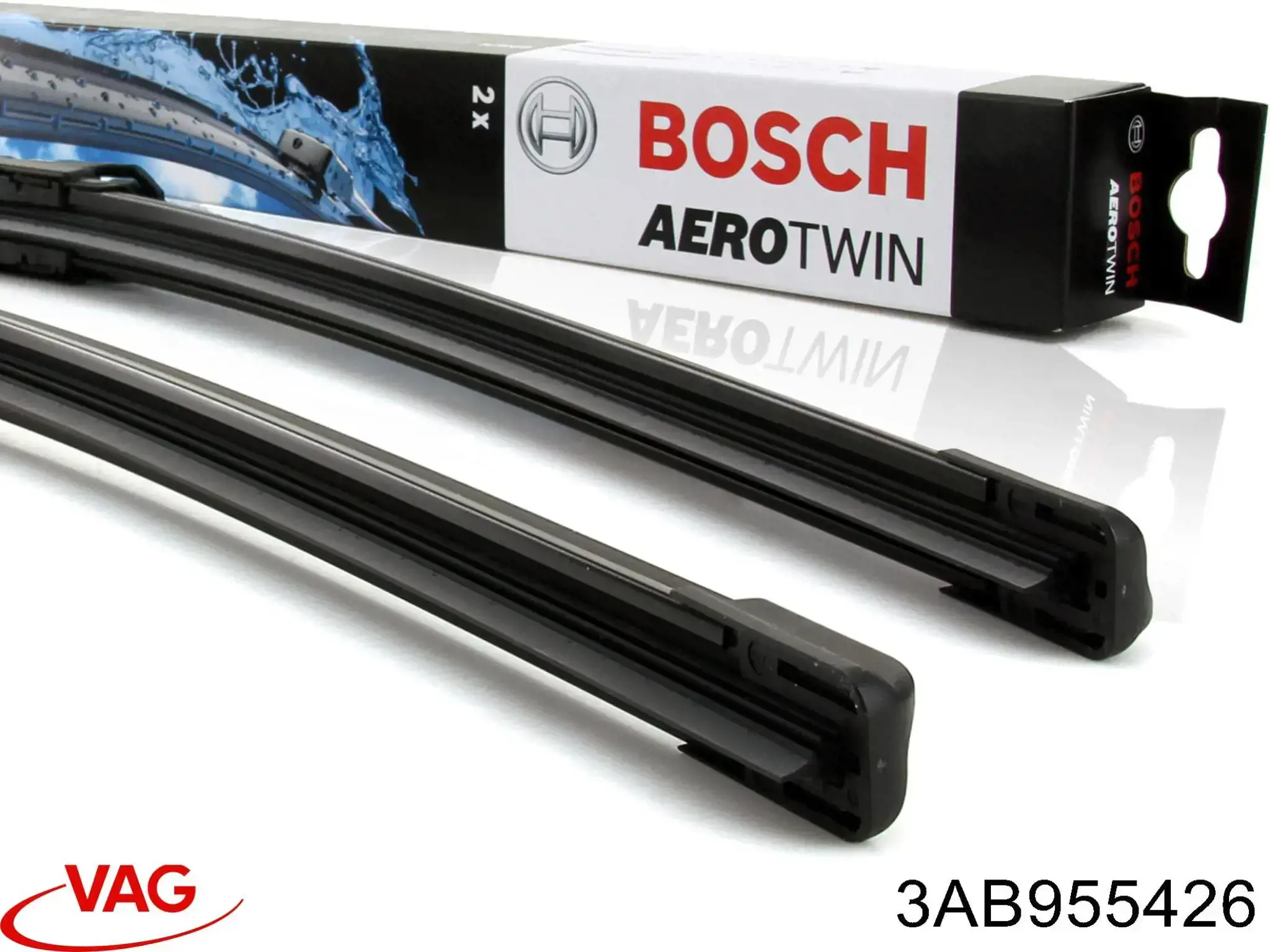 Щетка-дворник лобового стекла, пассажирская VAG 3AB955426 цена, от 56.43 USD