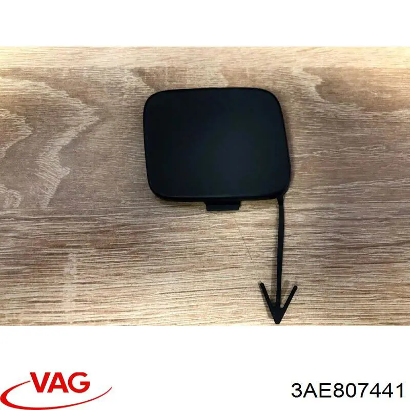 Заглушка бампера буксировочного крюка задняя VAG 3AE807441 цена, от 6.81 USD