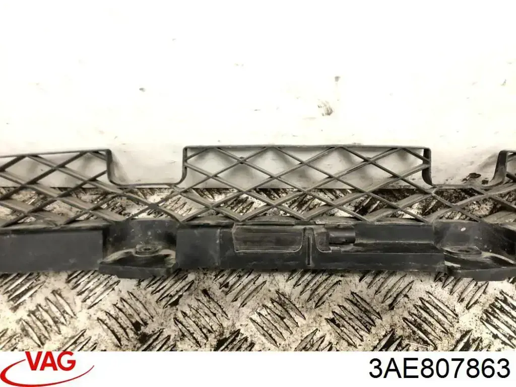Кронштейн бампера заднего центральный 3AE807863 VAG