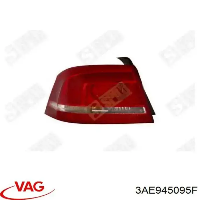 Фонарь задний левый внешний 3AE945095F VAG