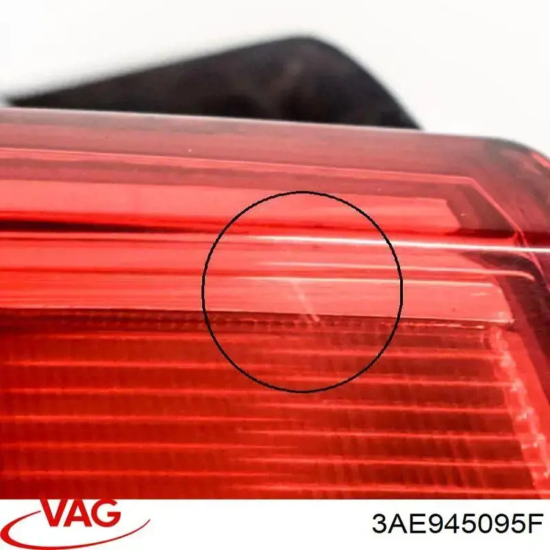 Задний левый внешний фонарь VAG 3AE945095F