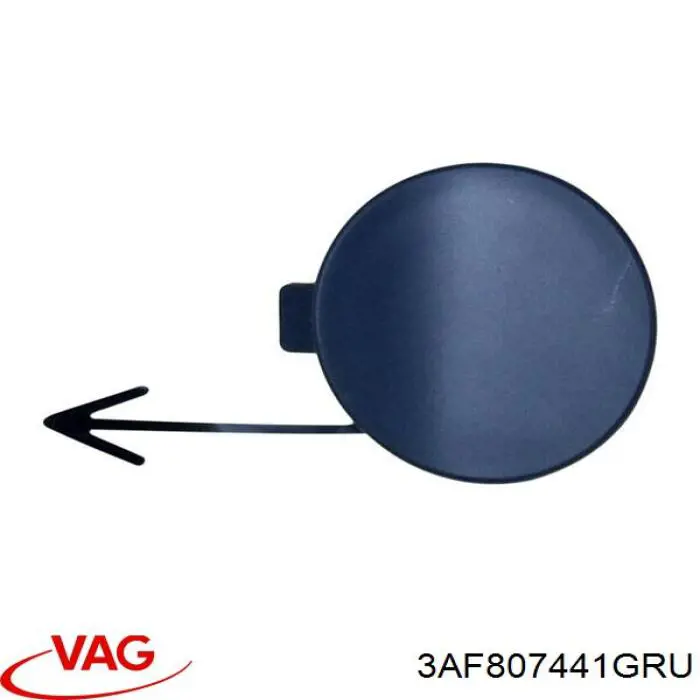 Заглушка бампера буксировочного крюка задняя Signeda PVG99316CA цена, от 11.30 USD