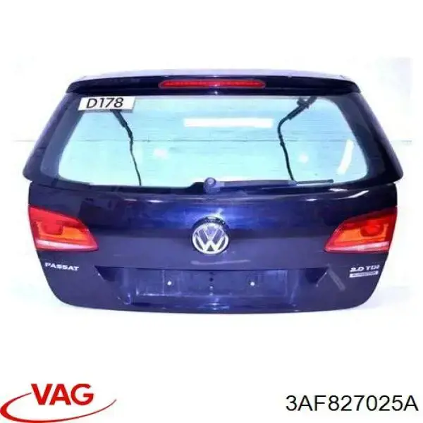 Пятая дверь Volkswagen Passat B7 универсал (365) (2010 - 2015) цена, от 234.71 USD