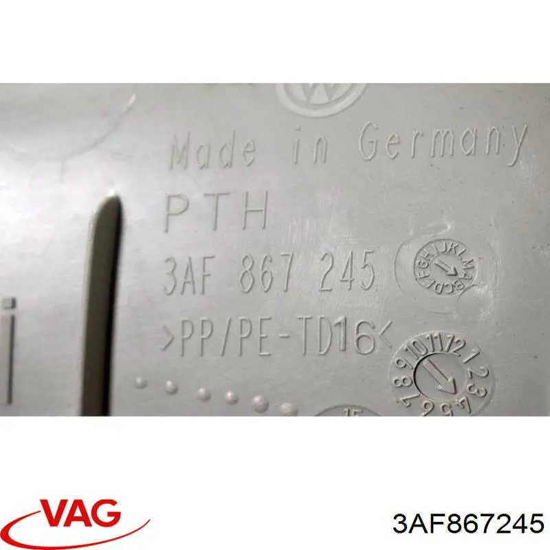  VAG 3AF867245 цена, от 3.56 USD