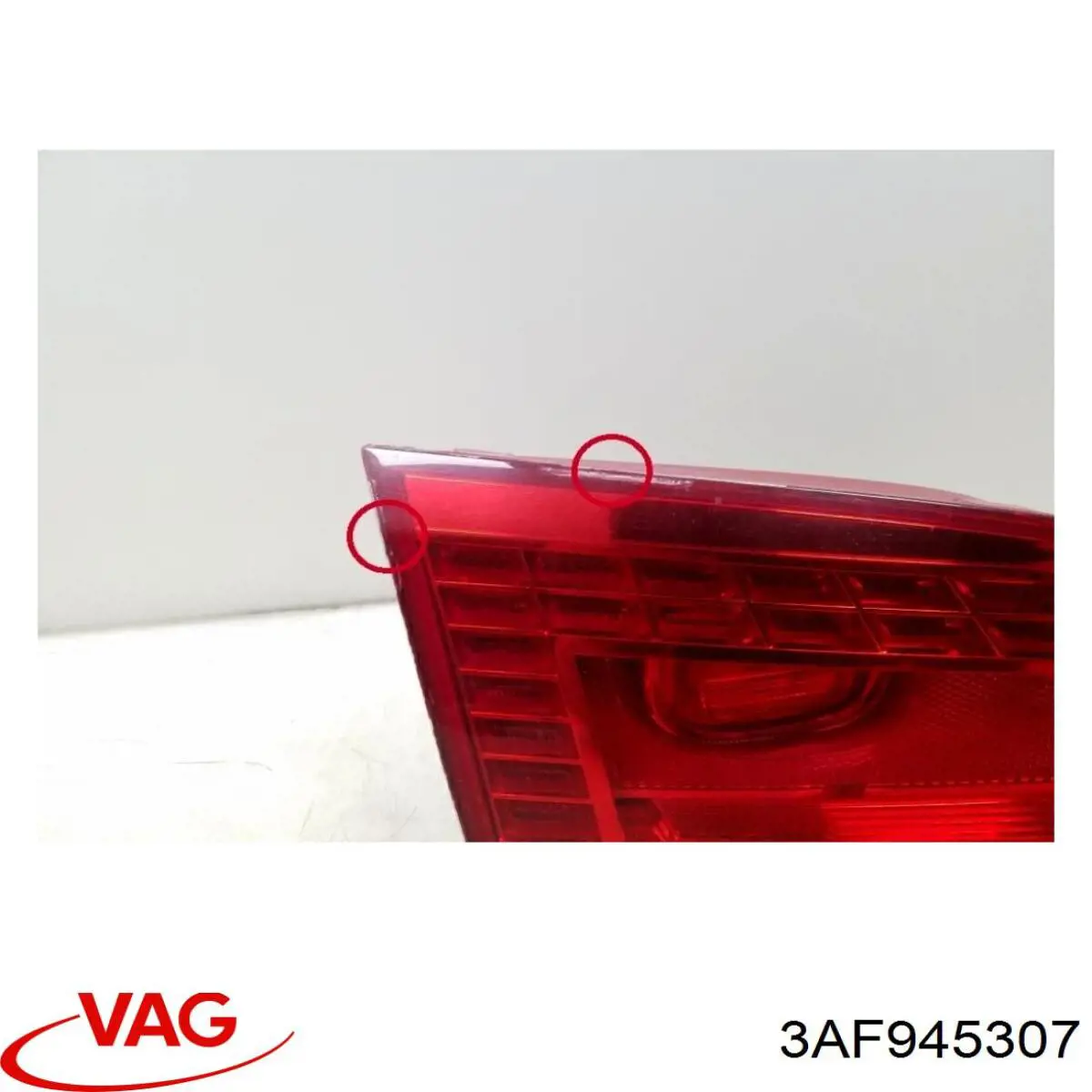 Фонарь задний левый, внутренний VAG 3AF945307 цена, от 133.03 USD
