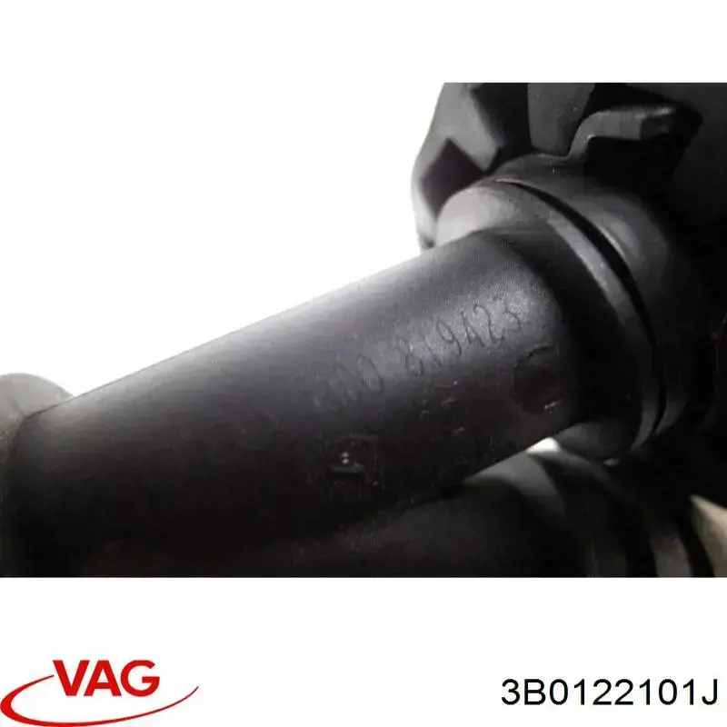 3B0122101J VAG шланг (патрубок радиатора охлаждения верхний)