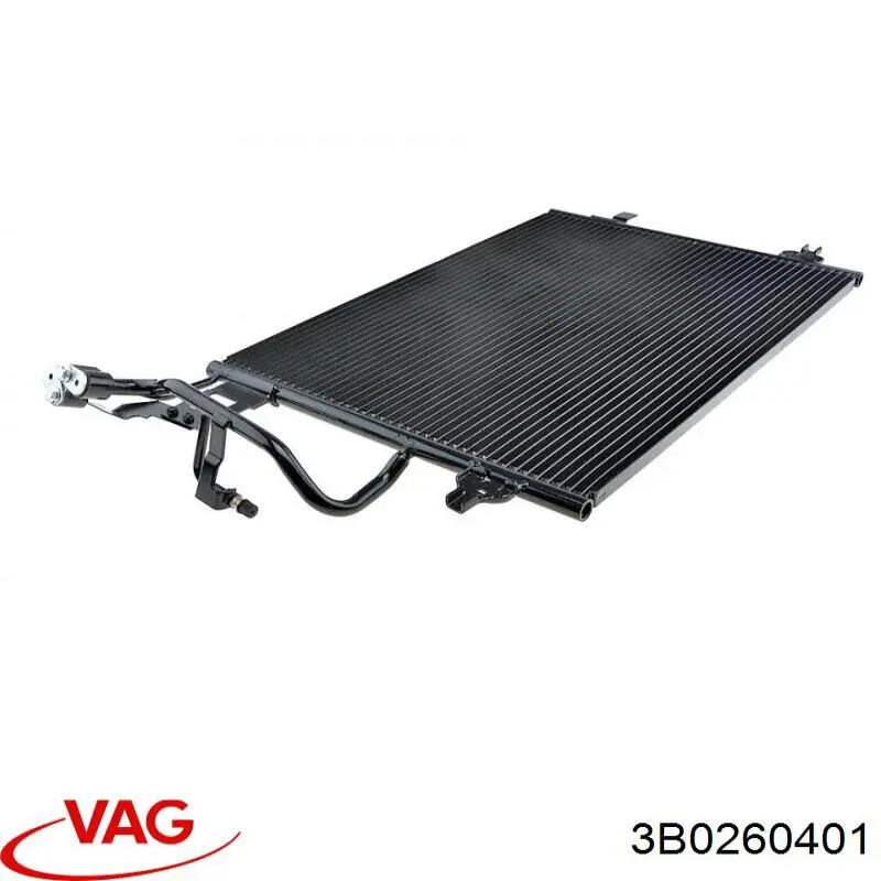 Радиатор охлаждения кондиционера VAG 3B0260401