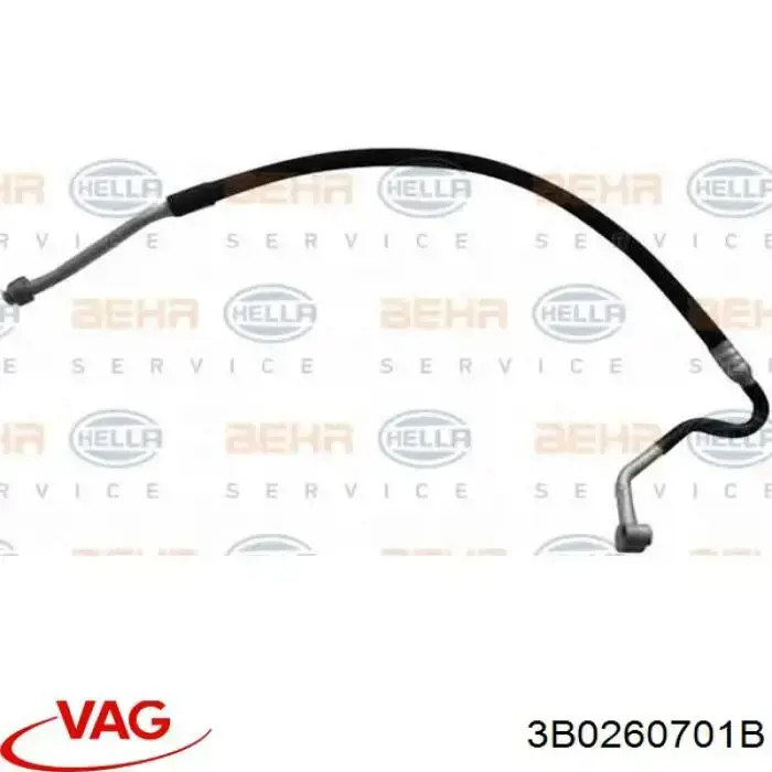 Шланг кондиционера, от компрессора к радиатору VAG 3B0260701B цена, от 18.98 USD