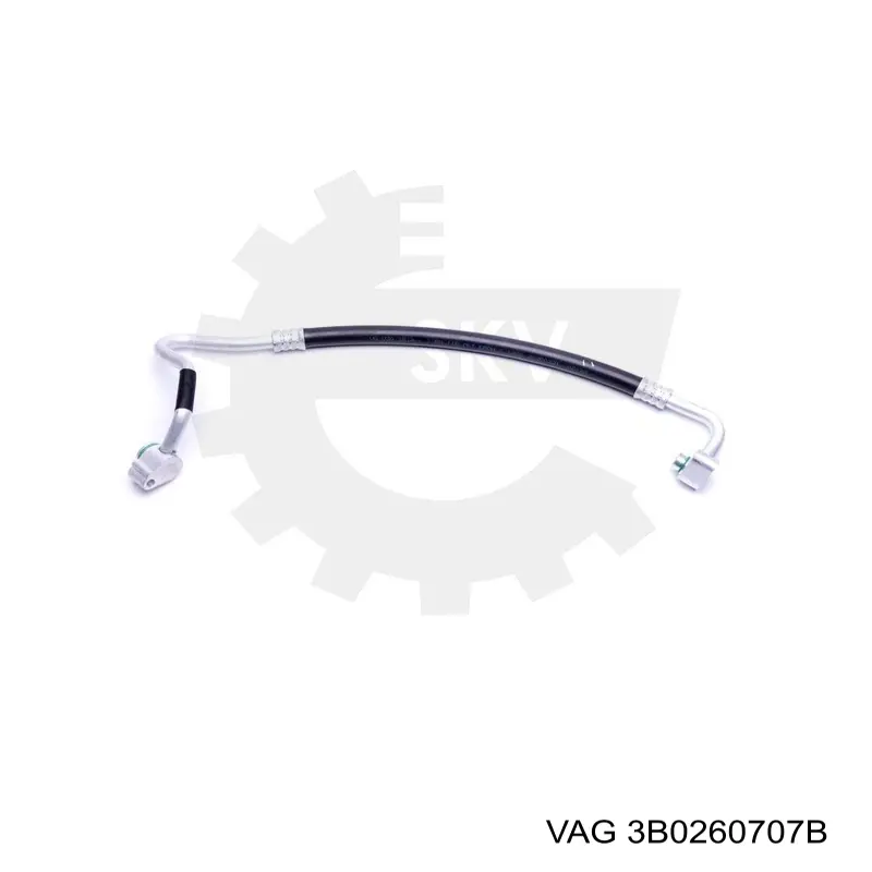 Купить V15200068 Vemo Шланг кондиционера, от осушителя к компрессору