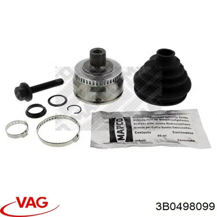 3B0498099 VAG Наружная граната