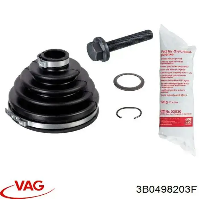 Пыльник ШРУСа наружный 3B0498203F VAG